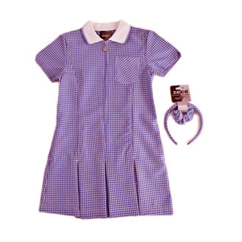 lilac summer school dress
